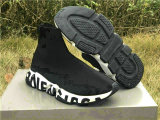 Authentic Balenciaga Speed Trainer Black-White
