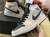 Authentic Air Jordan 1 GS Black/Pink 