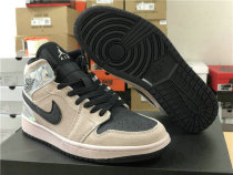 Authentic Air Jordan 1 GS Black/Pink 
