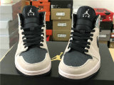 Authentic Air Jordan 1 GS Black/Pink 