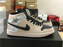 Authentic Air Jordan 1 Black/Pink 