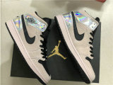 Authentic Air Jordan 1 GS Black/Pink 