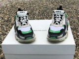 Authentic Balenciaga Triple-S White/Green
