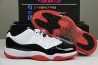 Authentic Air Jordan 11 Low “White Bred”