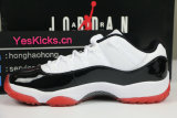 Authentic Air Jordan 11 Low “White Bred”