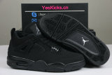 Authentic Air Jordan 4  Black Cat 2020