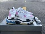 Authentic Balenciaga Triple-S Pink/White/Blue