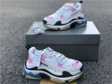 Authentic Balenciaga Triple-S Pink/White/Blue