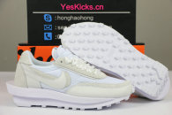 Authentic Sacai x Nike LDWaffle “White Nylon” 