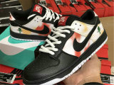 Nike SB Dunk Low “Raygun Tie-Dye” Black/Orange Flash GS