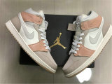 Authentic Air Jordan 1 Mid GS “Milan”