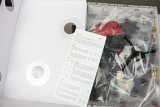 Authentic Off-White x Air Jordan 5 Black/Muslin-Fire Red