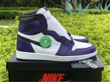 Authentic Air Jordan 1 High Court Purple