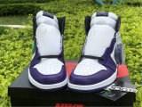 Authentic Air Jordan 1 High Court Purple