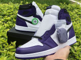 Authentic Air Jordan 1 High Court Purple