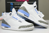 Authentic Air Jordan 3 “UNC” 2020