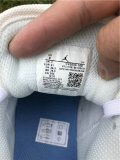 Authentic Ai Jordan 1 Low White/Sky Grey-Football Grey GS