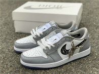 Authentic Dior x Ai Jordan 1 Low Top