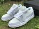Authentic Ai Jordan 1 Low White/Sky Grey-Football Grey