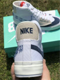 Authentic Nike SB Zoom Blazer Mid Edge White/Midnight Navy GS