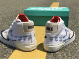 Authentic Nike SB Zoom Blazer Mid Edge White/Midnight Navy GS