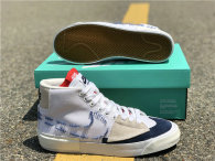 Authentic Nike SB Zoom Blazer Mid Edge White/Midnight Navy GS