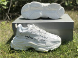 Balenciaga Triple-S NUBUC WHITE