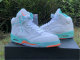 Authentic Air Jordan 5 GS “Light Aqua”