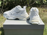 Balenciaga Triple-S NUBUC WHITE