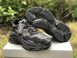 Balenciaga Triple-S NUBUC BLACK