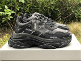 Balenciaga Triple-S NUBUC BLACK