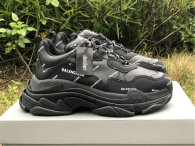 Balenciaga Triple-S NUBUC BLACK