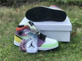 Authentic Air Jordan 1 Mid “Multicolor” GS
