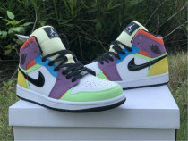 Authentic Air Jordan 1 Mid “Multicolor” GS