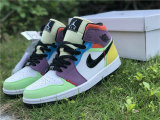 Authentic Air Jordan 1 Mid “Multicolor” GS