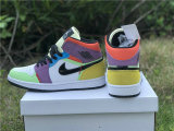 Authentic Air Jordan 1 Mid “Multicolor” GS