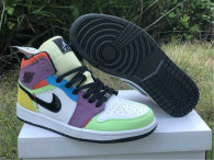Authentic Air Jordan 1 Mid “Multicolor”