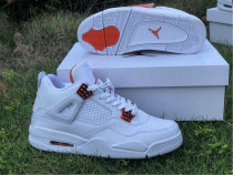 Authentic Air Jordan 4 “Orange Metallic”