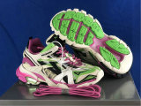 Balenciaga Track Trainers 4.0 White/Green/Pink