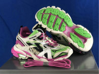 Balenciaga Track Trainers 4.0 White/Green/Pink