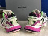 Balenciaga Track Trainers 4.0 White/Green/Pink