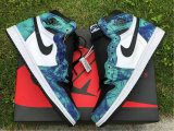 Authentic Air Jordan 1 Retro High OG “Tie Dye” (Women )