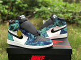 Authentic Air Jordan 1 Retro High OG “Tie Dye” (Women )