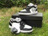 Authentic Air Jordan 1 Low “Light Smoke Grey” GS