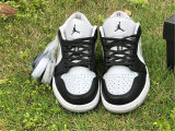 Authentic Air Jordan 1 Low “Light Smoke Grey” GS