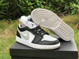 Authentic Air Jordan 1 Low “Light Smoke Grey” GS