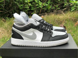 Authentic Air Jordan 1 Low “Light Smoke Grey” GS