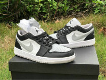 Authentic Air Jordan 1 Low “Light Smoke Grey” GS