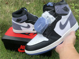 Authentic Air Jordan 1 High OG Summit White/Blue-Black