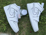 Authentic Air Jordan 1 MID White/Black GS